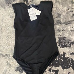 Zara Black Bodysuit